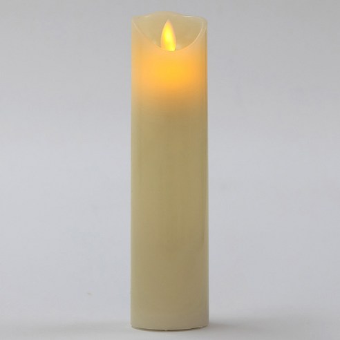 조이파티 흔들리는 LED 슬림 캔들 20cm, 아이보리