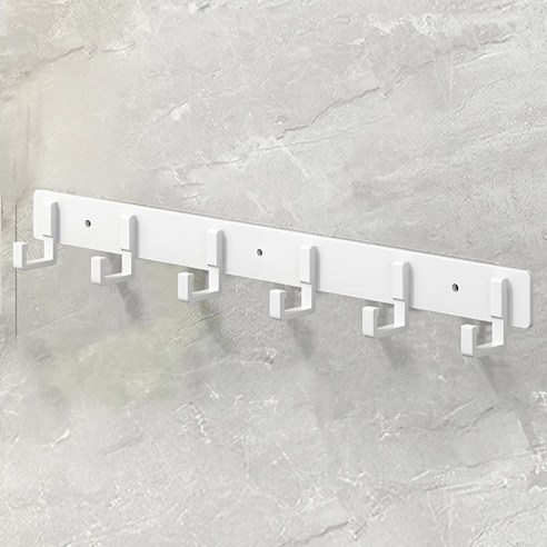 못 없이 깔끔하게! 좁은 공간 숨은 1cm까지 살리는 마법, 한봄누리 접착식 후크 사용 후기 벽걸이옷걸이