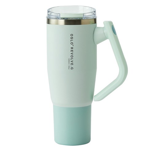 오슬로 리볼브 G 회전 핸들 텀블러, 민트, 1.2L, 1개