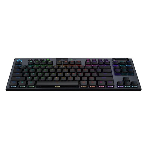 로지텍 G G915 X TKL LIGHTSPEED 키보드, 블랙, 920-012762, 청축