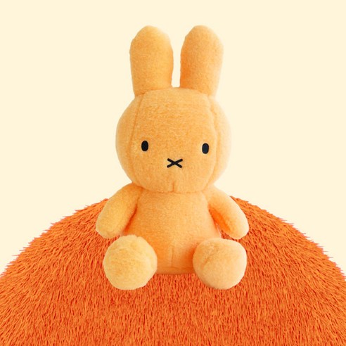 미피 크리미 인형, 오렌지, 1개, 25cm