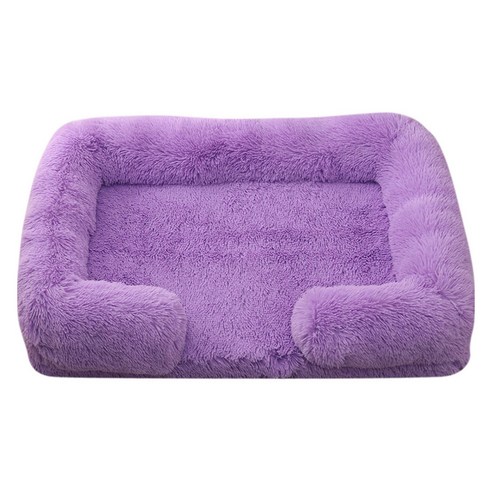 밍글펫 반려동물 대형 사각 커버분리 꿀잠 방석, 다크그린, 1개