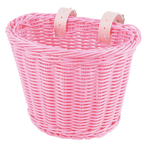 앗! 내 자전거에 핑크빛 로망을 더하다니! 수수마마 라탄 바구니 솔직 후기 킥보드바구니