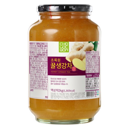 초록원 꿀생강차, 2kg, 1개입, 1개