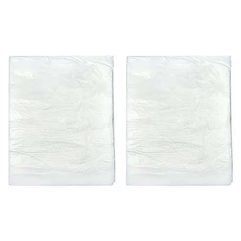 월드크린 분리수거 배접 비닐봉투 백색, 50L, 100개