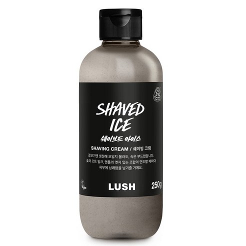 상쾌한 면도의 시작, 러쉬 쉐이브드 아이스 쉐이빙 크림 경험기 러쉬쉐이빙크림