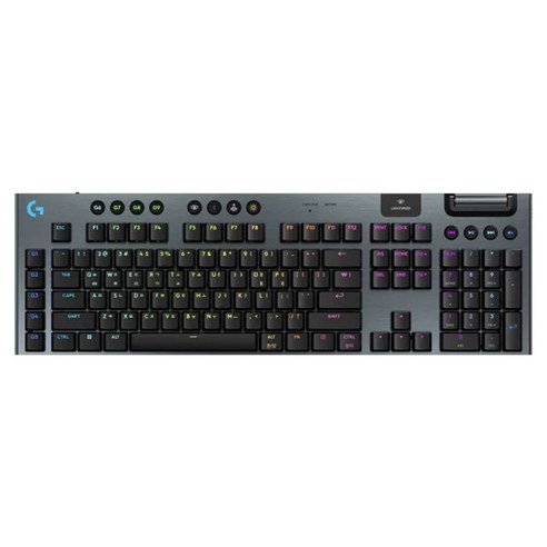 로지텍 G915 X LIGHTSPEED 키보드, 블랙, 키보드(Y-R0069), 리시버(CU0021), 갈축