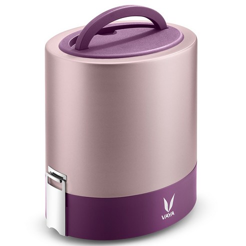 바야코리아 Tyffyn 보온 도시락통 1000ml, 퍼플, 1개