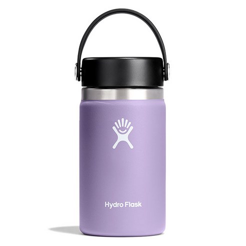 하이드로플라스크 와이드 플렉스캡 보온보냉병, 문섀도퍼플, 355ml, 1개