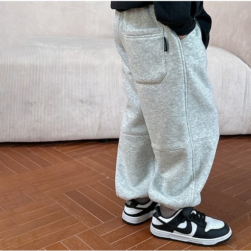 따뜻함과 스타일을 한번에! 스타빈 남아용 기모 조거 팬츠