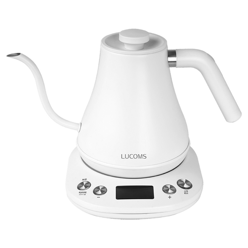 55% 할인, 로켓배송: 루컴즈 무선 전기 스텐 핸드드립 커피포트로 완벽한 커피 경험을 시작하세요!