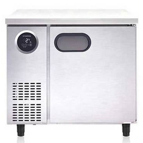 스타리온 냉장 테이블 167L 유광메탈 900 SR-T09EIEMC 방문설치