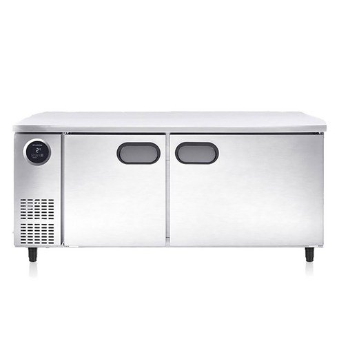 스타리온 냉동냉장 테이블 465L 유광메탈 1800 SR-T18AIEMC 방문설치