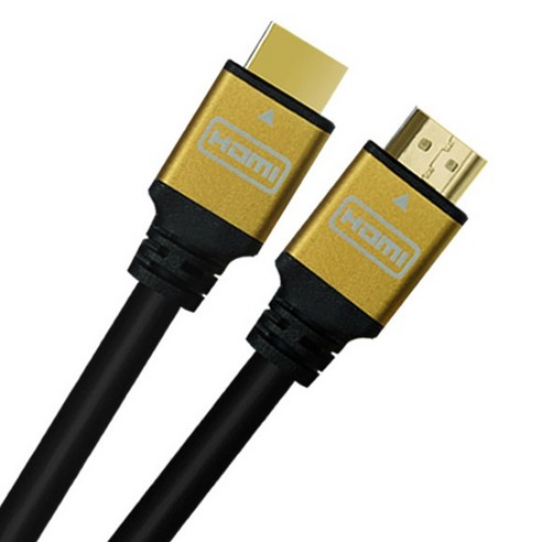 케이블메이트 HDMI 2.0 골드메탈 4K 케이블, 1개, 10m