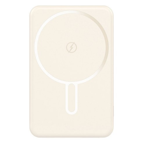 스마텍 PD 20W 초슬림 맥세이프 보조배터리 10000mAh C타입, 베이지, STPB-MP10