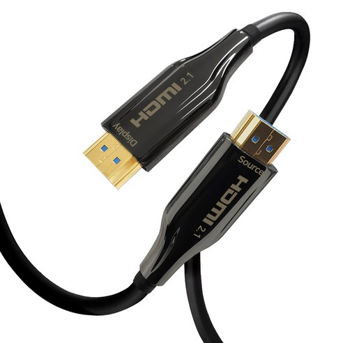 윤씨네 스크린 HDMI AOC 2.1 8K HDR 지원 광섬유 케이블, 1개, YUN8K-HDMI-AOC-70