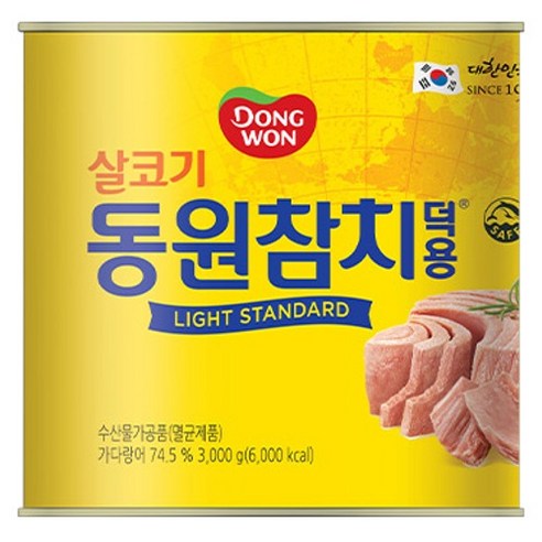 동원 살코기 참치 라이트 스탠다드, 3kg, 1개