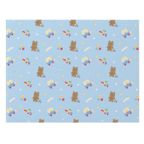 도나와친구들 알록달록 생일선물 종이포장지 62 x 45 cm, 하늘, 10개