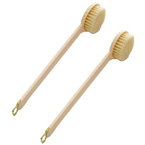 알로데 보송 바디 브러쉬, TYPE06 베이지, 2개