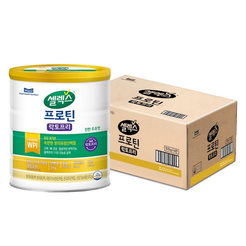셀렉스 프로틴 락토프리 파우더, 570g, 6개