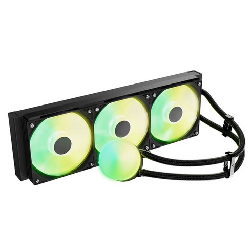 앱코 포세이돈 ARGB CPU 수냉쿨러 P360, 블랙, 1개