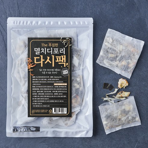 The푸짐한 국내산 멸치디포리 다시팩, 15g, 10개입, 1개