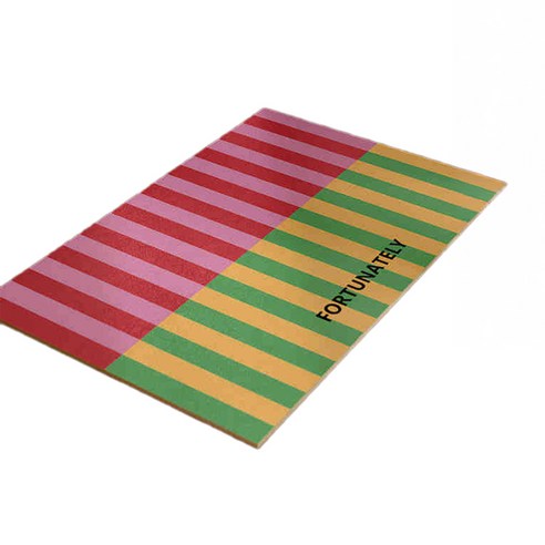 도파민 컬러 규조토 욕실 발매트 60 x 90 cm YK019, 브라질, 1개