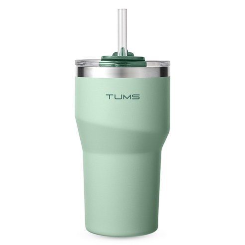 텀스 몬스터 T2.0 텀블러, 릴리그린, 600ml, 1개