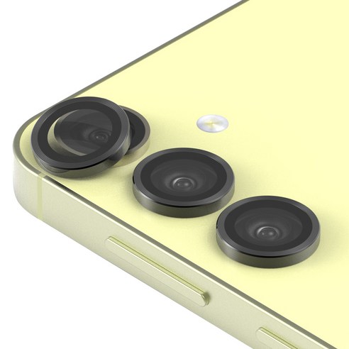 로랜텍 빛번짐 차단 풀커버 휴대폰 카메라 렌즈 프레임 강화유리 보호필름 세트