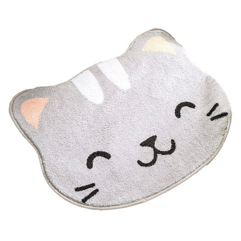 몬드스팟 미끄럼방지 욕실 발매트 50 x 80 cm RB20828, 고양이, 1개