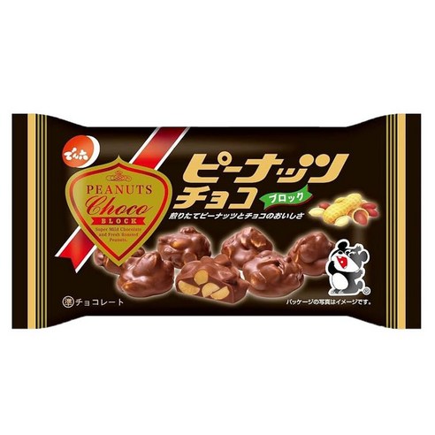 덴로쿠 피넛 초코, 65g, 1개