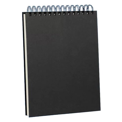 탑피아 러프 스케치북 블랙 스케치북 2362, 38 x 26.5 cm, 1개, 60매