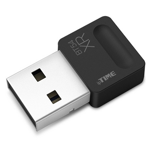 ipTIME BT54XR USB 동글 – 블랙, 1개 블루투스리시버