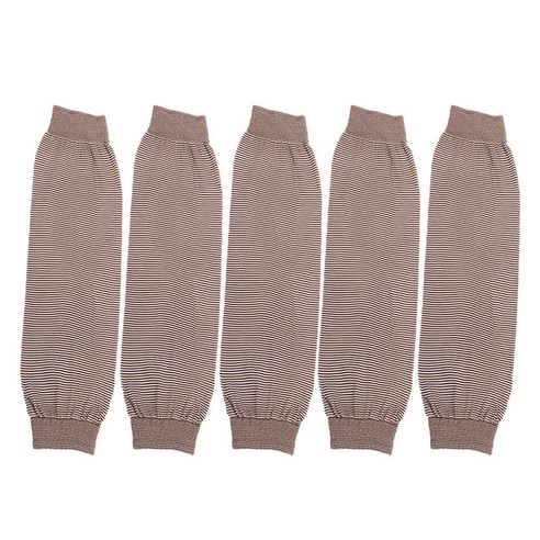 마다꾸미 스판 통기성 좋은 긴팔 토시 5세트, 브라운