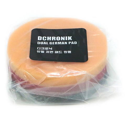 디크로닉 저먼패드 원형, 오렌지, 1개