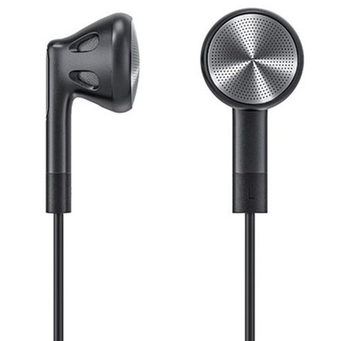 Fiio 오픈형 유선 이어폰, FF1, 블랙