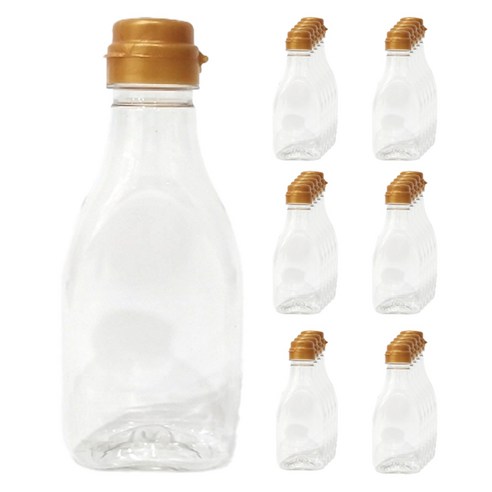 대경 소스 사각 캐찹 페트병 + 골드캡 세트, 30개, 250ml