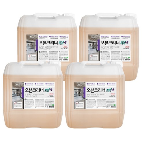 코코즈 오븐크리너 EX-1, 18.75L, 4개