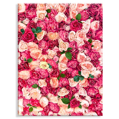 엔픽아트 캔버스형 보석십자수 세트 40 x 50 cm MK150, MK150 풍경 다양한 색상 아름다운 장미, 1개