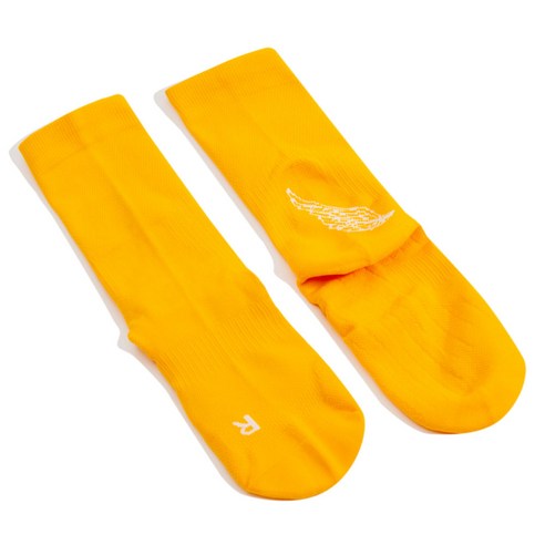 리투 블랙 윙 러닝 크루 삭스, 옐로골드, 1세트