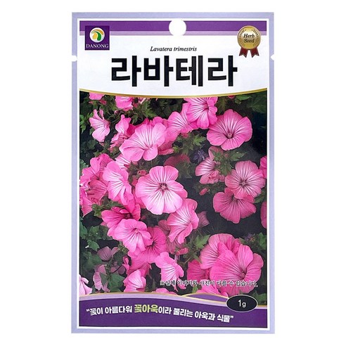 다농 라바테라 씨앗 1g, 1개