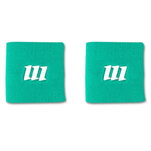 모리모토 WRISTBAND 2PK 손목밴드 아대, 민트, 7.7cm