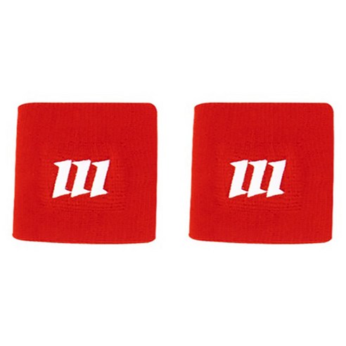 모리모토 WRISTBAND 2PK 손목밴드 아대, 레드