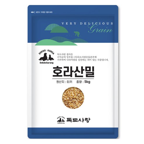 독도사랑 호라산밀, 5kg, 1개