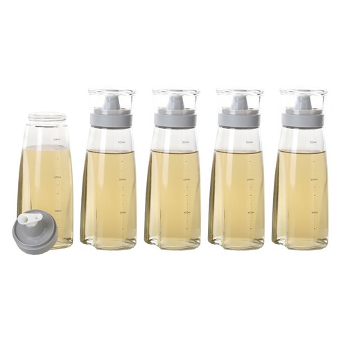 키텐실 비스포크 양방향 멀티 실리콘 오일병 M Cap 그레이, 5개, 320ml