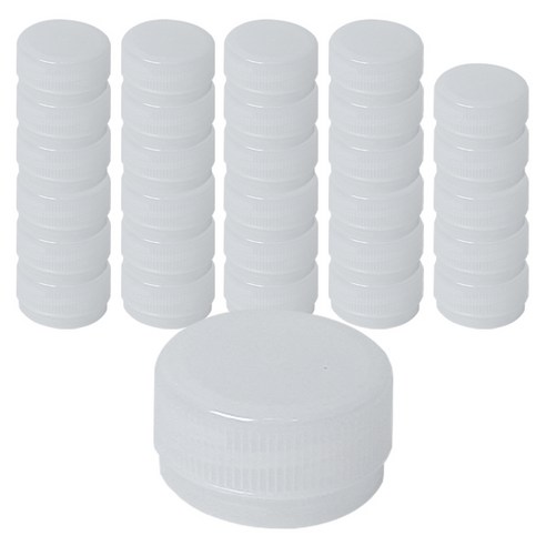 생수캡 30mm, 투명색, 500개
