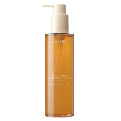 라네즈 퍼펙트리뉴 너리싱 오일 투 폼 클렌저, 1개, 200ml