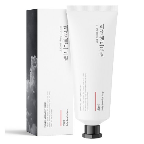살림백서 퍼퓸 핸드크림 베이비파우더솝, 1개, 50ml
