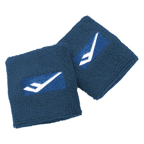 프로스펙스 테리 손목 밴드, 네이비, 2개