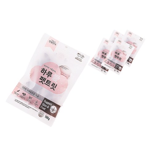 하루애 강아지 펫트릿 영양제, 피부/피모, 5개